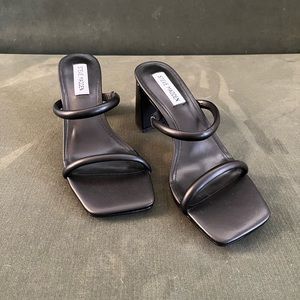 Steve Madden Lilah Black Heels